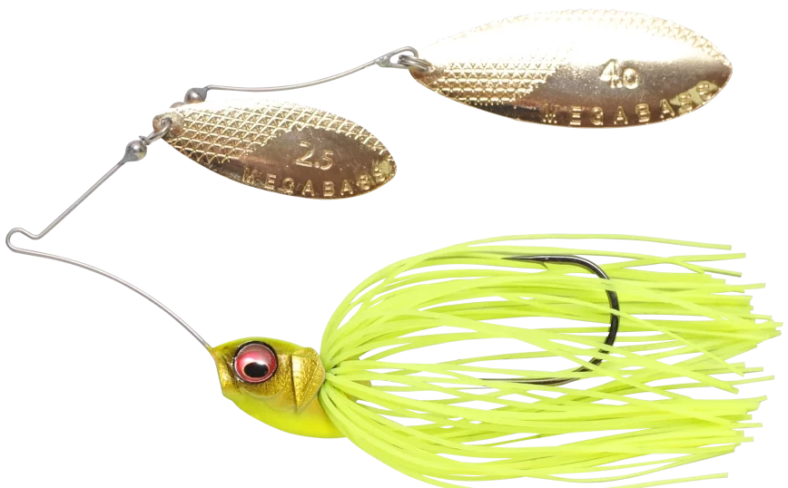 Megabass V9 Double Willow Spinnerbait - Image 3
