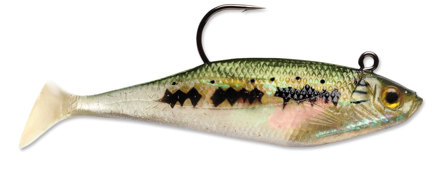 Storm WildEye Swim Shad Paddle Tail Swimbait 3 Pack