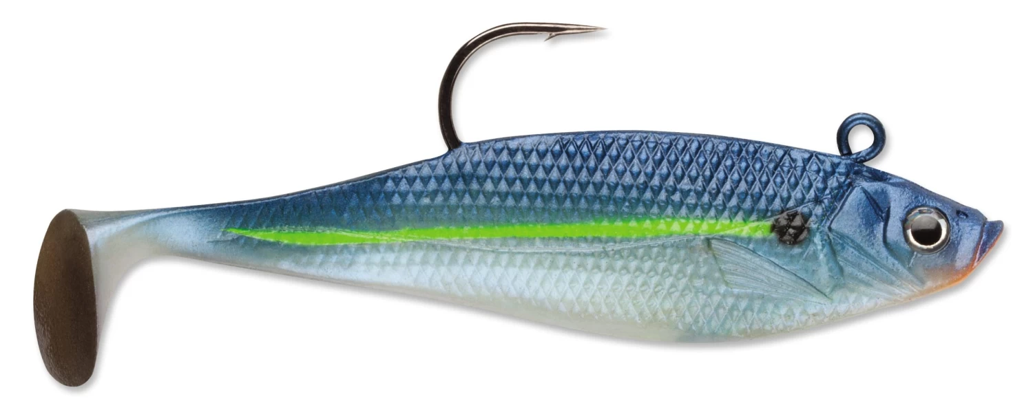 Storm WildEye Swim Shad Paddle Tail Swimbait 3 Pack - Image 10