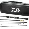 Daiwa Carbon Case Freshwater Travel Combo