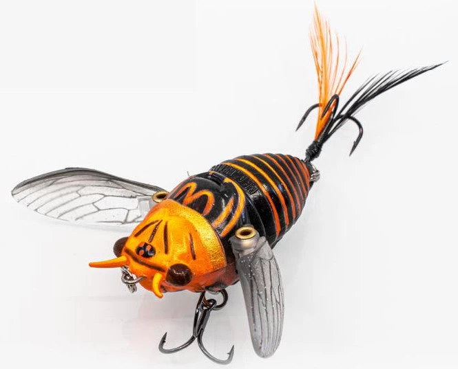 Chasebaits Ripple Cicada 1 3/4 Inch Wakebait Crawler - Image 5