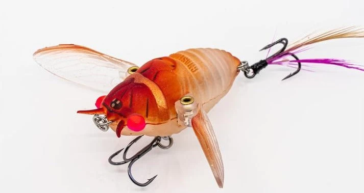 Chasebaits Ripple Cicada 1 3/4 Inch Wakebait Crawler - Image 6