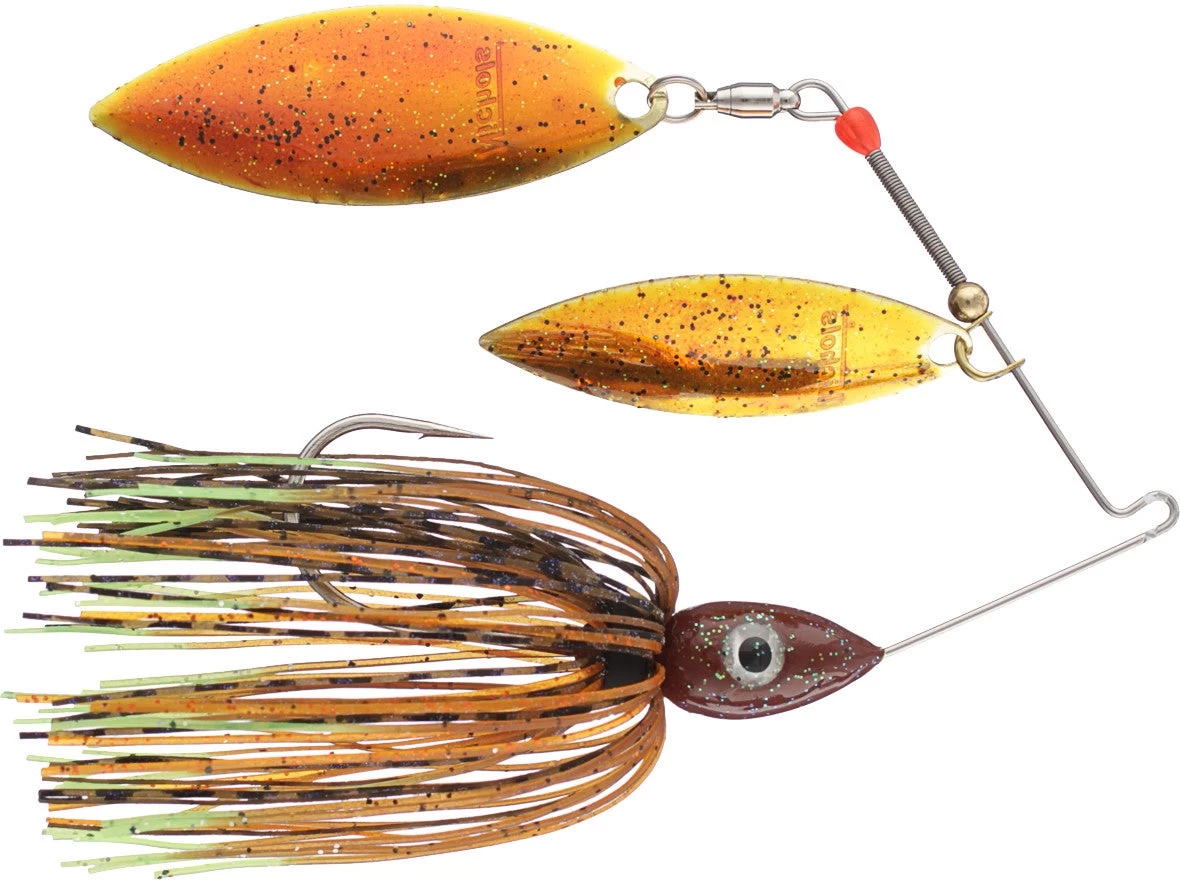 Nichols Pulsator Metal Flake Double Willow Spinnerbait - Image 4