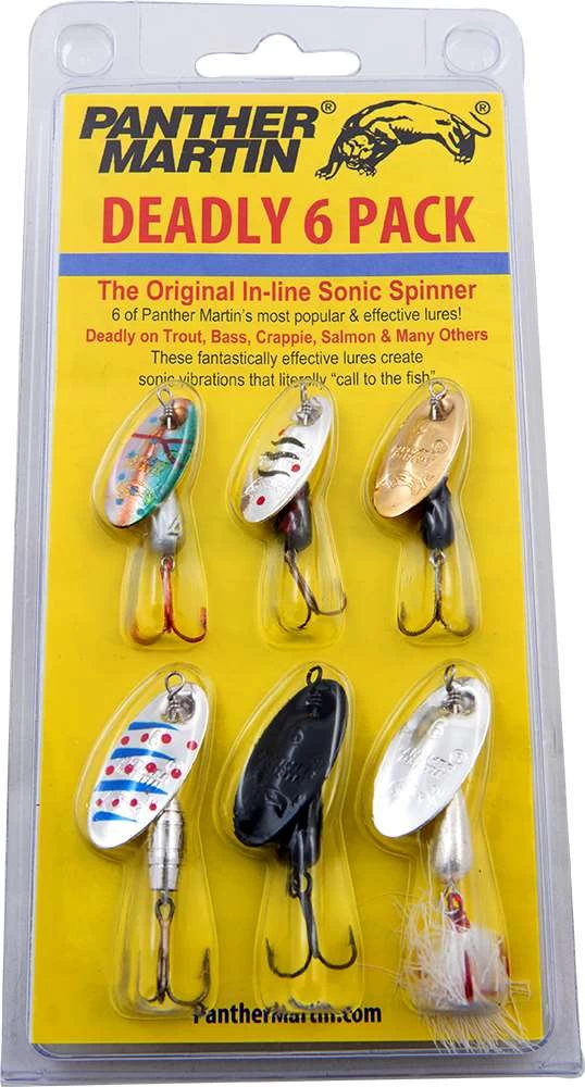 Panther Martin Western Trout 6 Pack Spinner Kit