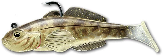 LIVETARGET Goby Paddle Tail Swimbait 3 Pack - Image 3
