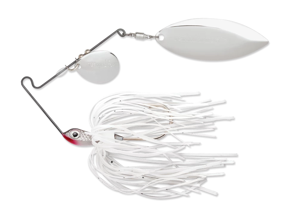 Terminator Super Stainless Spinnerbait Colorado Willow 3/8 Oz. - Image 3