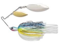 Terminator Stainless Pulse Skirt Spinnerbait Double Willow 3/8 Oz.