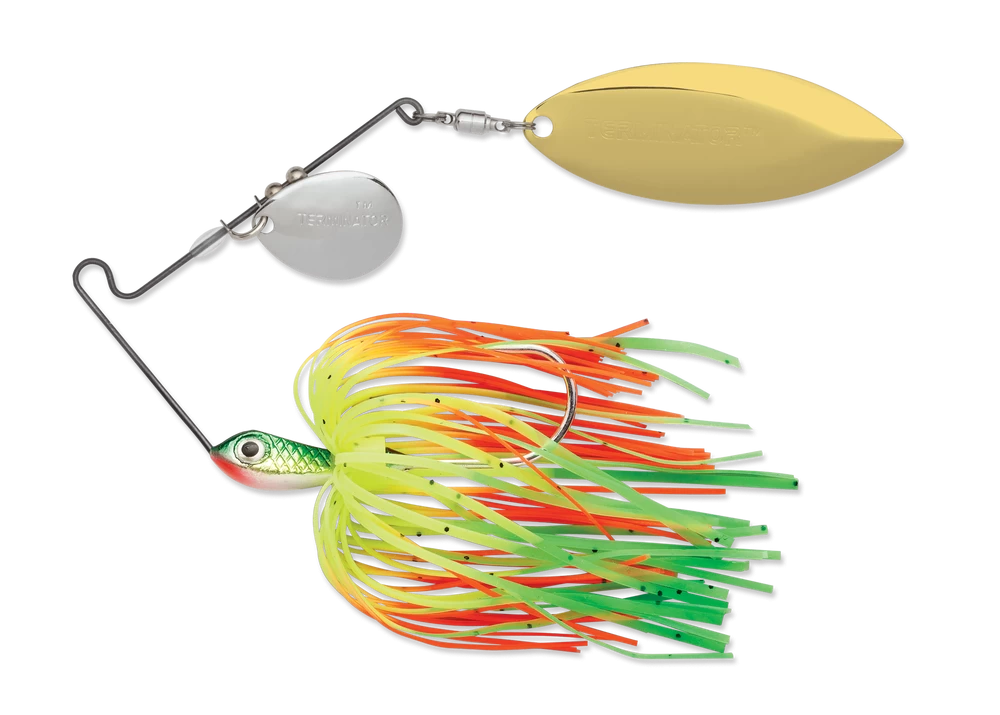 Terminator Super Stainless Spinnerbait Colorado Willow 3/8 Oz. - Image 5