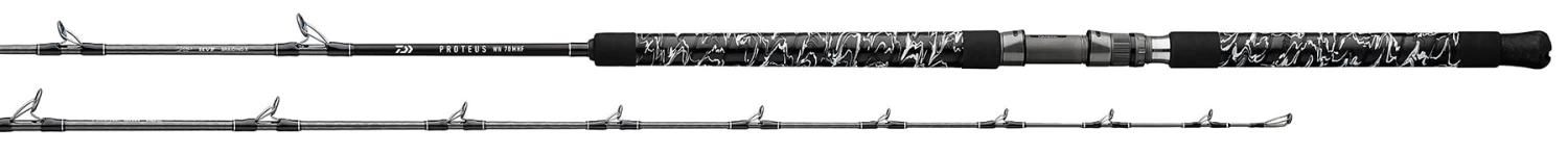 Daiwa Proteus Winn Camo Wrap Conventional Casting Rods - Image 2