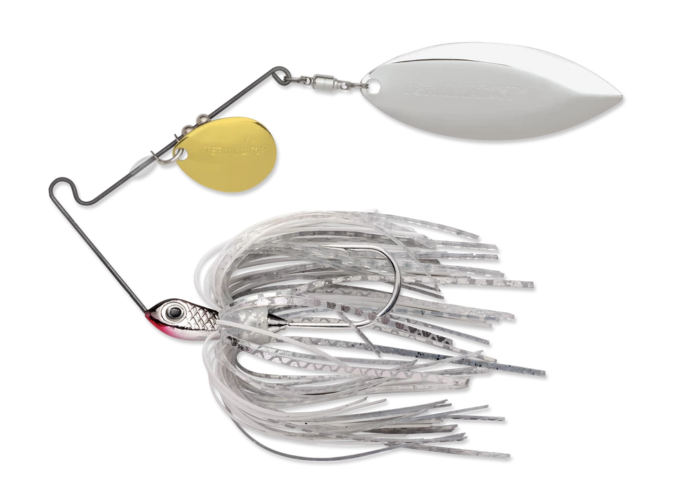 Terminator Super Stainless Spinnerbait Colorado Willow 3/8 Oz. - Image 7
