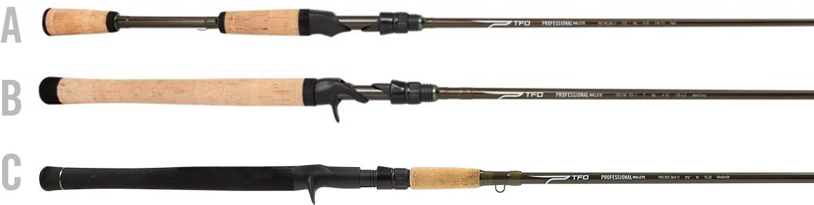 Temple Fork Outfitters Professional Walleye Spinning Rods - Image 11