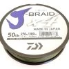 Daiwa J-Braid X4 Braided Line 300 Yards Dark Green